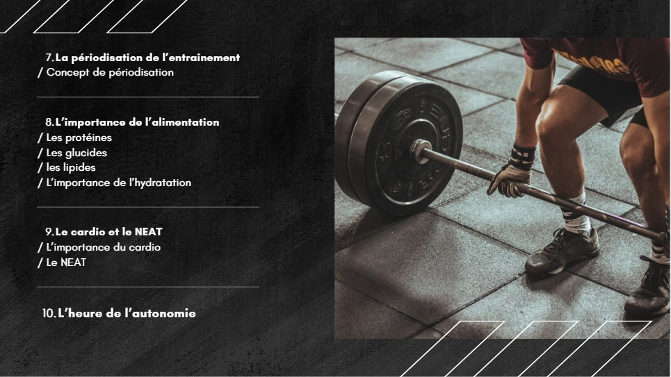 💪 Construis ton programme idéal en musculation | EAM Performance